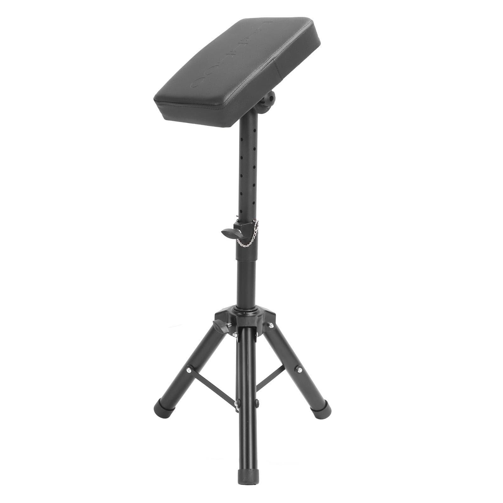 Tattoo Armrest Stand Height Adjustable 180 Degree Rotatable PU Leather Soft Pad Tattoo Arm Leg Rest