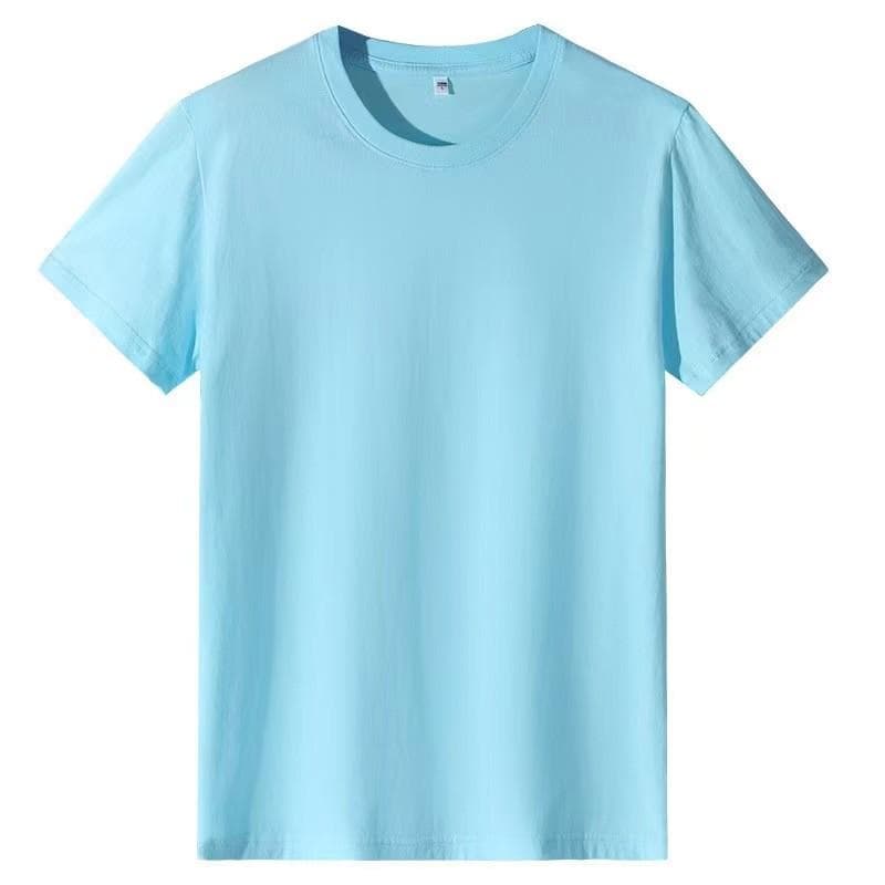 ZIRUNKING 2021 Summer New 100% Cotton White Solid T Shirt Unisex Causal O-neck Basic T-shirt Male/Female High Quality Classical Tops HUIPA1 XL