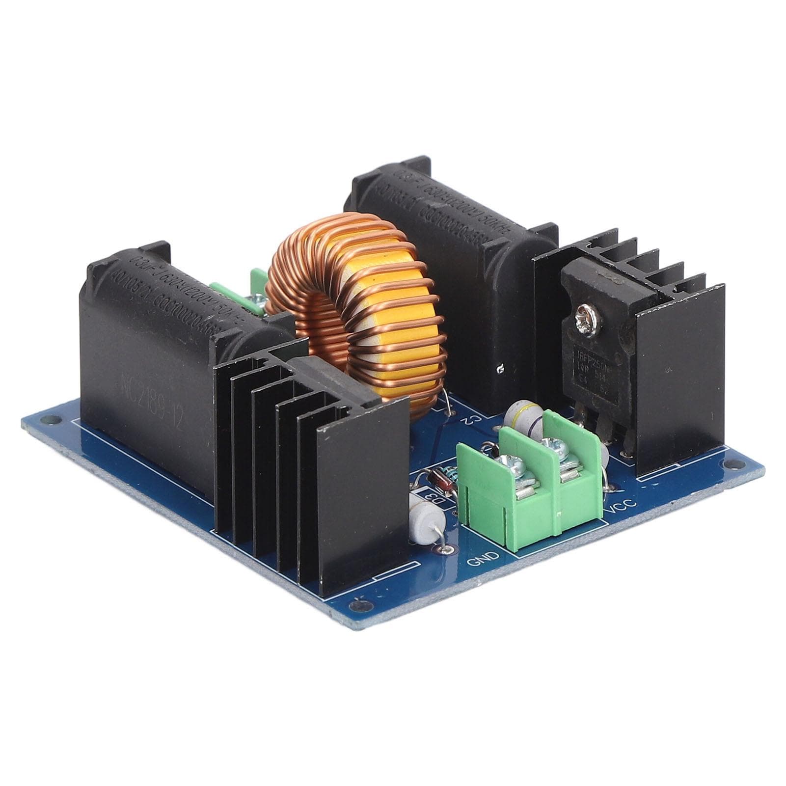 ZVS Driver Module 24V Input No Load 3A Current ABS 300W Induction Heating Board for Industry DC