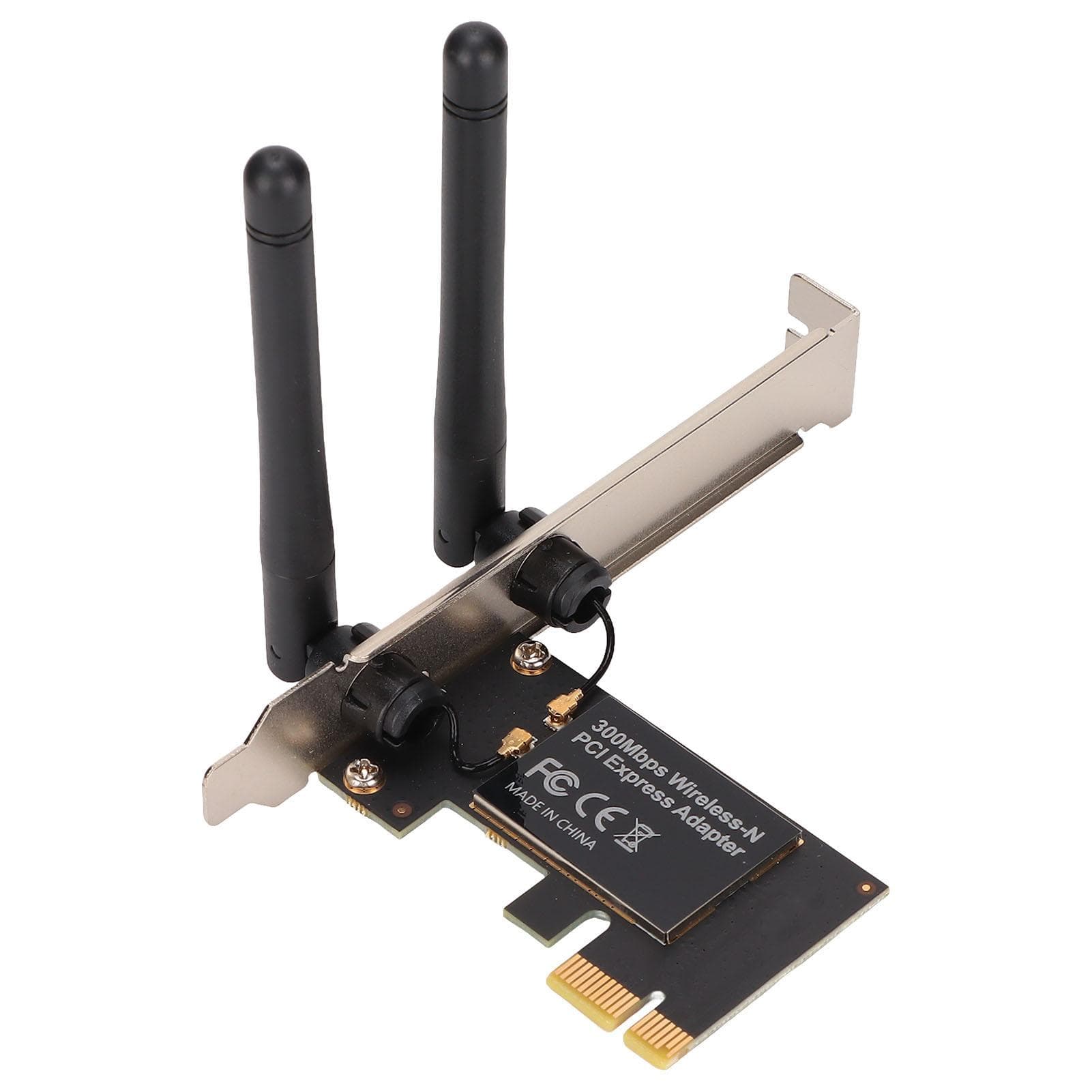 PCIe WIFI Card 11N Technology 2 Gain Antennas 802.11bgn 300Mbps Wireless Networking Cards for