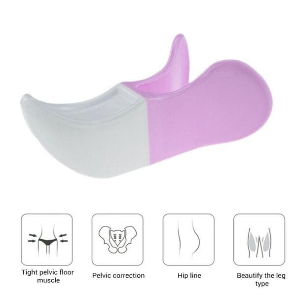 Body Hip Trainer Thigh Buttocks Exerciser Sexy Inner Thigh Exerciser Bladder Control Device Correction Buttocks Butt Training purple