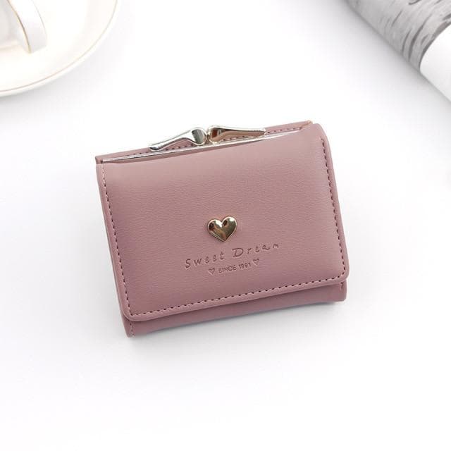 Aliwood Women's Wallet Short Cartoon Cute Zero Wallet Coin Purses Bag Girl Small Lady Wallet Cardholder