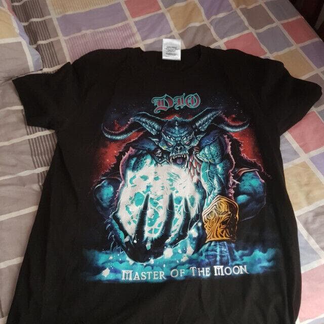 Vintage Dio Master Of The Moon Black Unisex T-Shirt M
