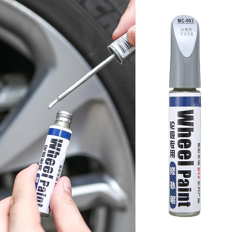 1pc 12ml Silver Color Car Wheel Repair Paint Scratch Maker Pen Car Accessories