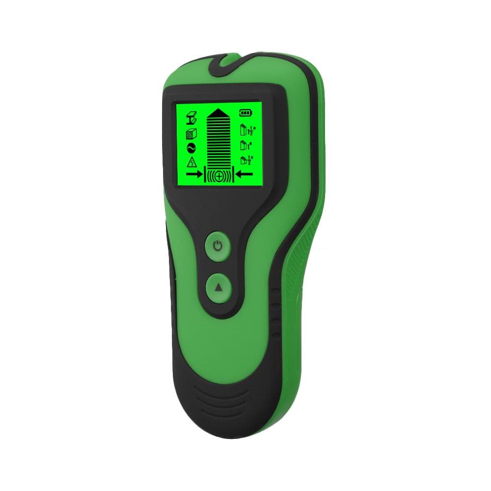 Stud Finder Sensor Wall Scanner 3 in 1 Metal/Voltage/Stud Detector with LCD Display for Wood Live green