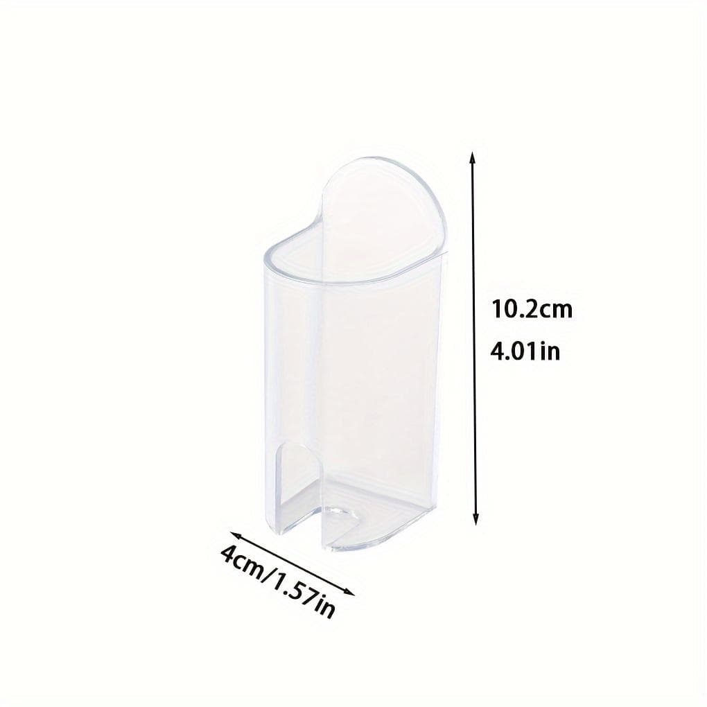 Save Space with Self-Adhesive Electric Toothbrush Holder - Wall Mounted Bathroom Organizer for Christmas and Halloween Decorations, Container