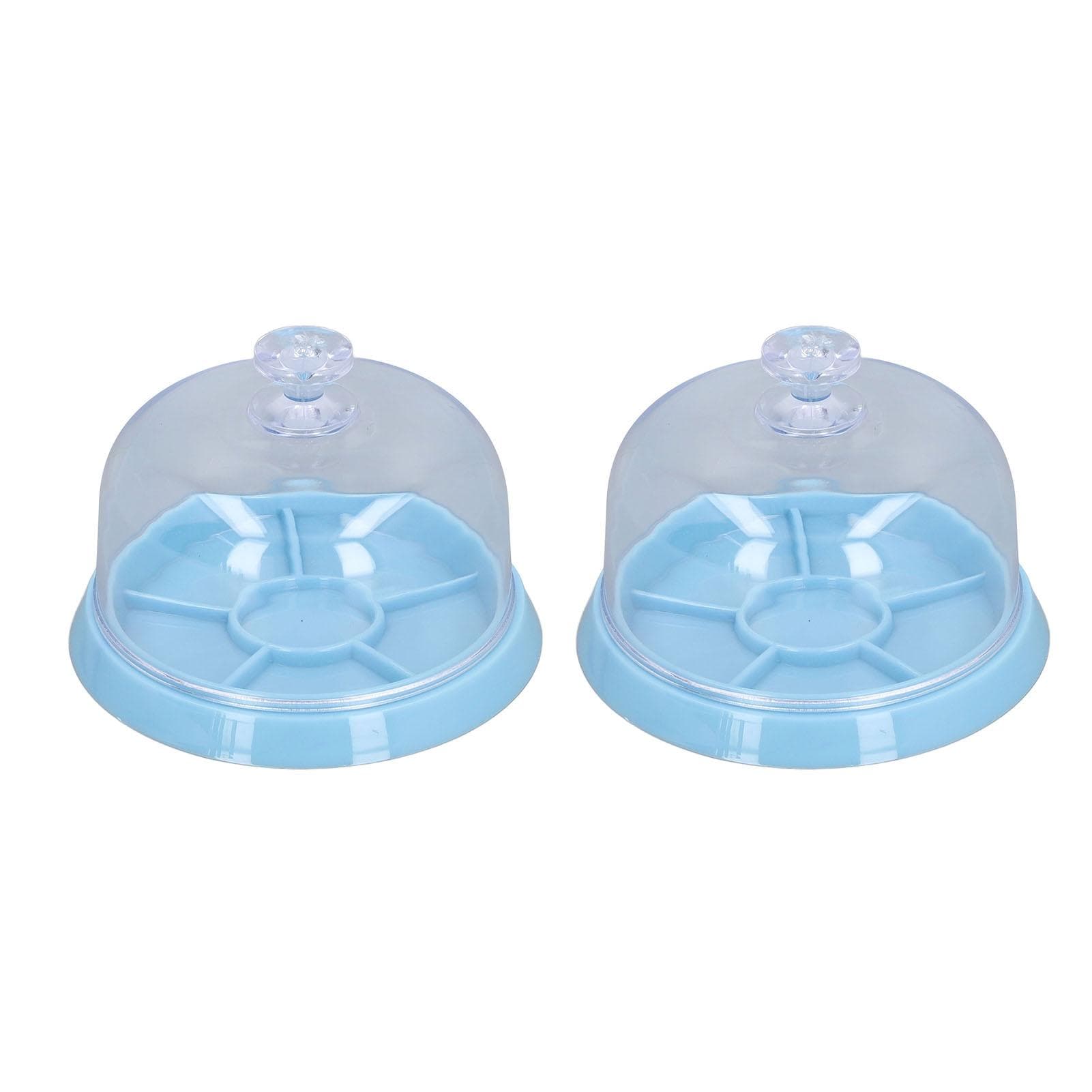2pcs Watch Parts Dust Cover Watch Movement Accessories 6 Slots Watch Repair Kit Tool Organiser