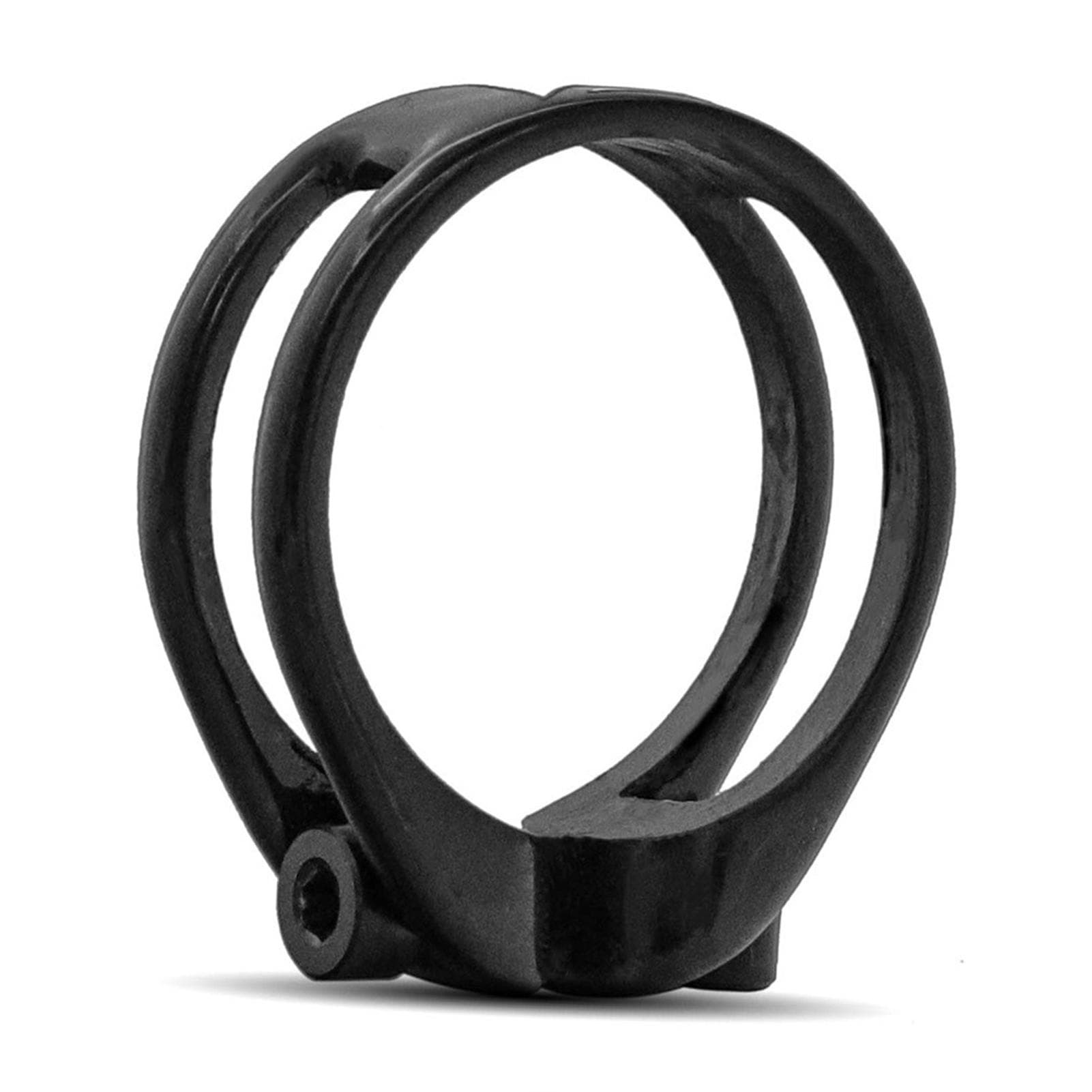 Bike Seat Post Clamp Carbon Fiber Lightweight Durable Construction Bicycle Seatpost Clamp for Road