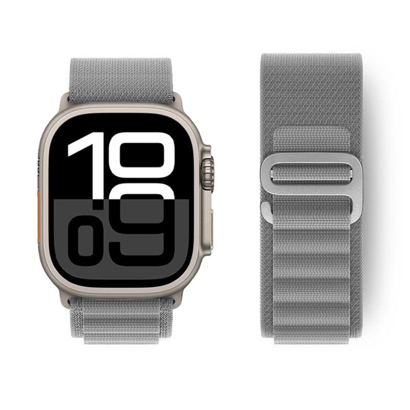 Alpine Loop Strap for Apple Watch Ultra 2 Band 49mm 45mm 44mm 40mm 41mm 46mm 42mm 38mm Bracelet iWatch Series 10 SE 9 8 7 6 5 4 38-40-41mm S10-42mm