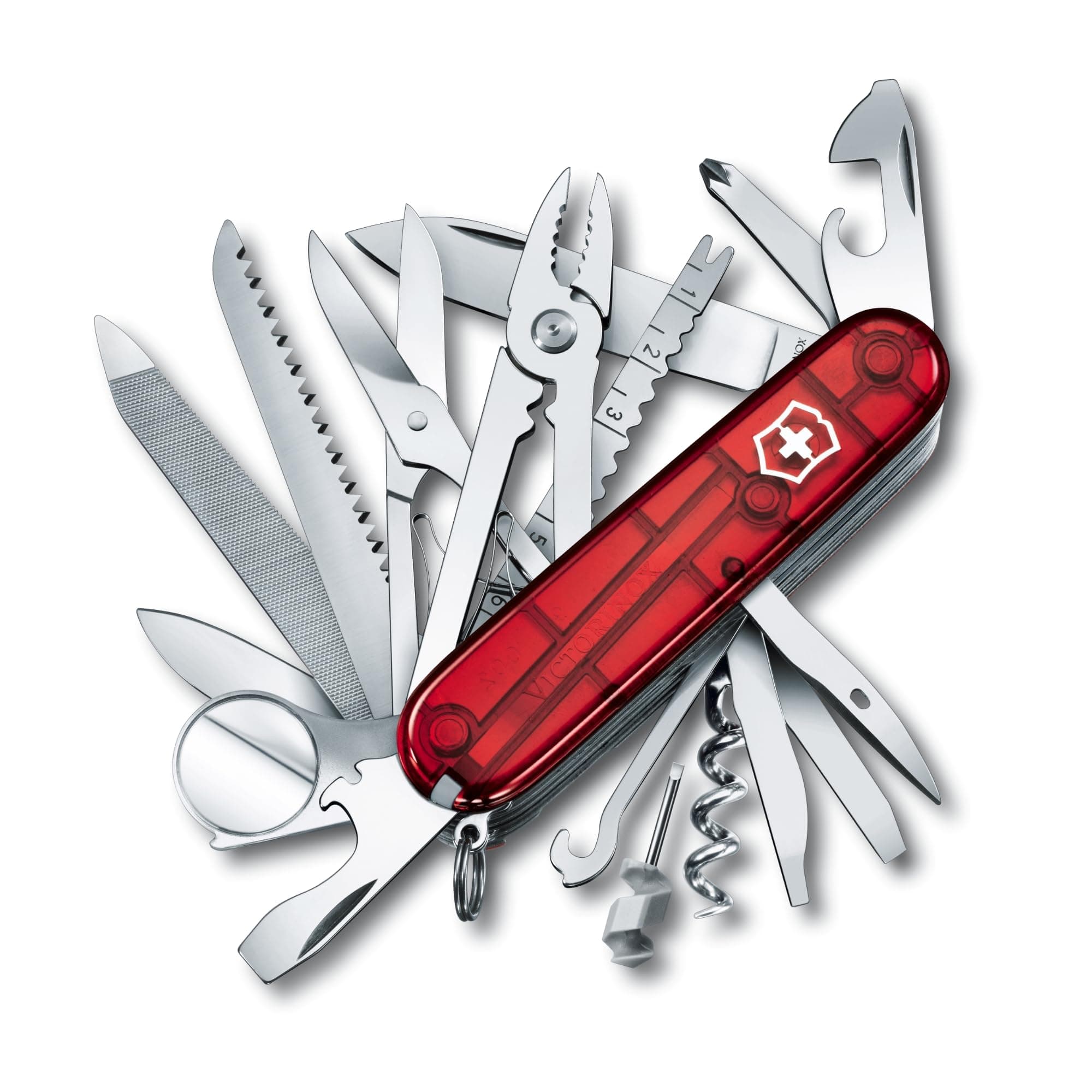 Victorinox Swiss Champ Knife Red