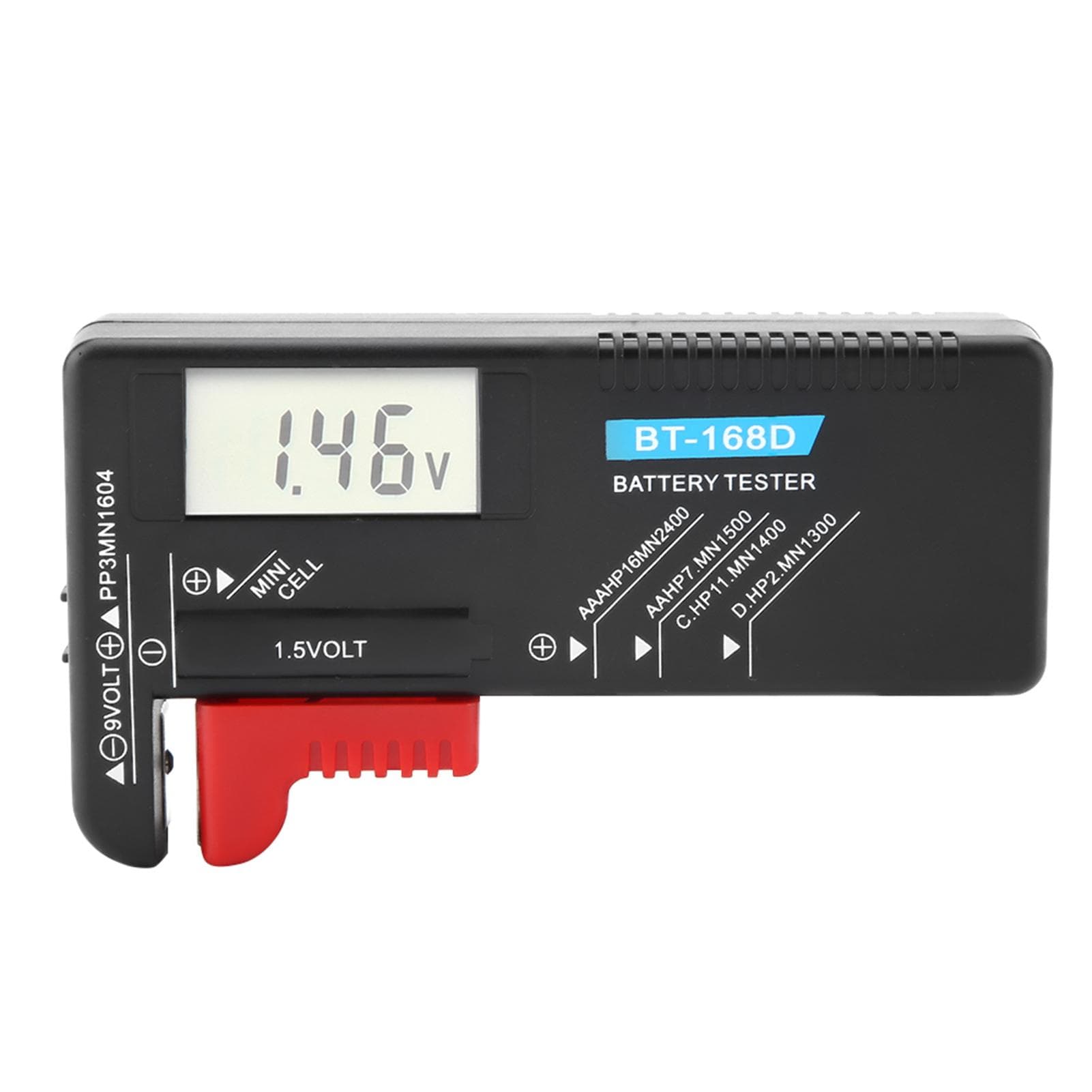 Universal Digital LCD AAAAACD9V1.5V Button Cell Battery Volt Tester BT?168D