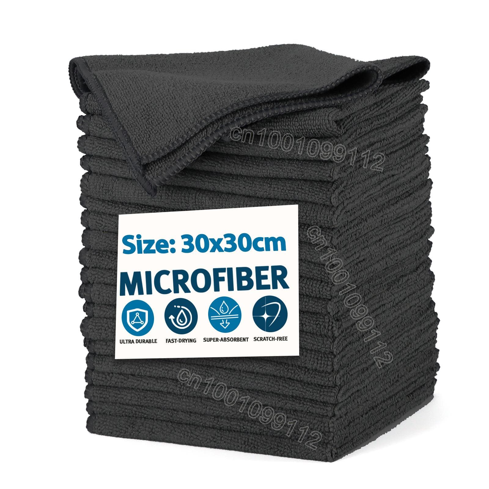 20-2PCS Microfiber Cleaning Cloth Absorbent Towel for Wash Car Housework Clean Kitchen Cleaning Rags Household Clean Tools 2Pcs