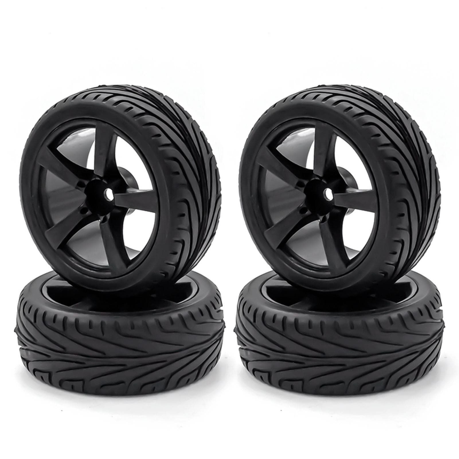 RC Drift Tires RC Racing Car Tires 4pcs Replacements for 1/10 HSP94123 94122 D5 yokomo RC Drift Car type E
