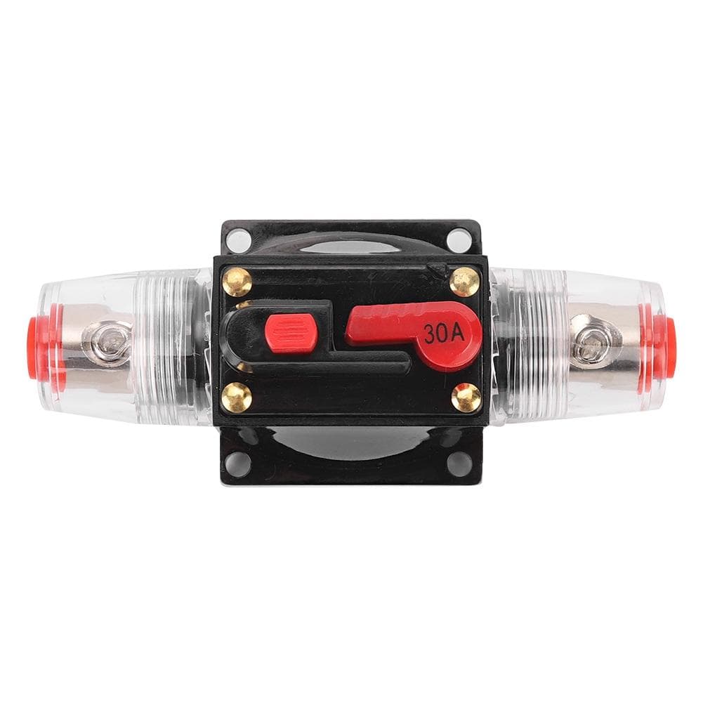 Car Truck Audio Amplifier Reset Circuit Breaker Fuse Holder Car Accessory DC 1224V30A 30A
