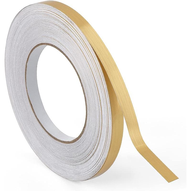 50M Tile Beauty Seam Stickers Tape 0.5 Width Self-Adhesive Floor Waterproof Wall Gap Sealing Foil Decor StripTape for Room 0.5cm&50M gold
