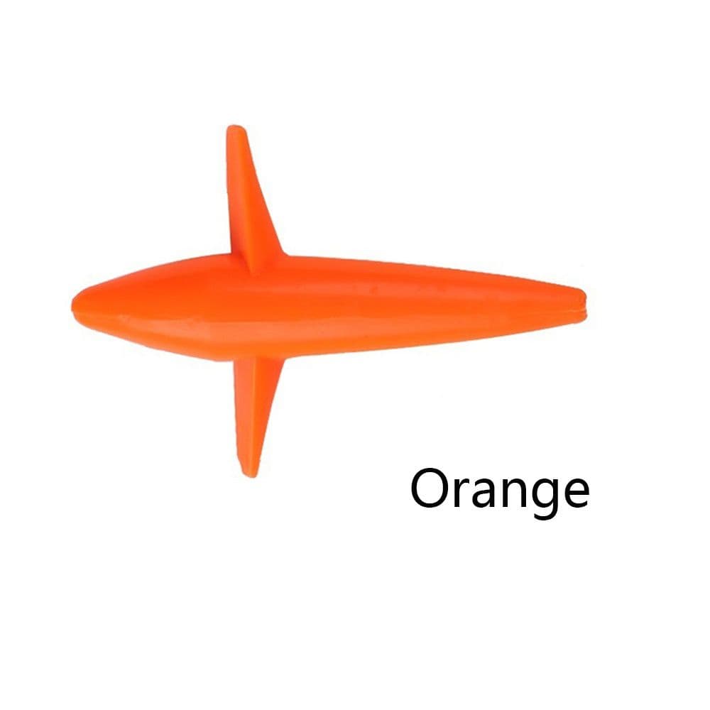 1Pc ABS Plane Lure Multicolor Sea Fishing Hard Bait Plane Boat Fishing Lure Trolling Bird Shaped Teaser Fishing Tackle As picture orange