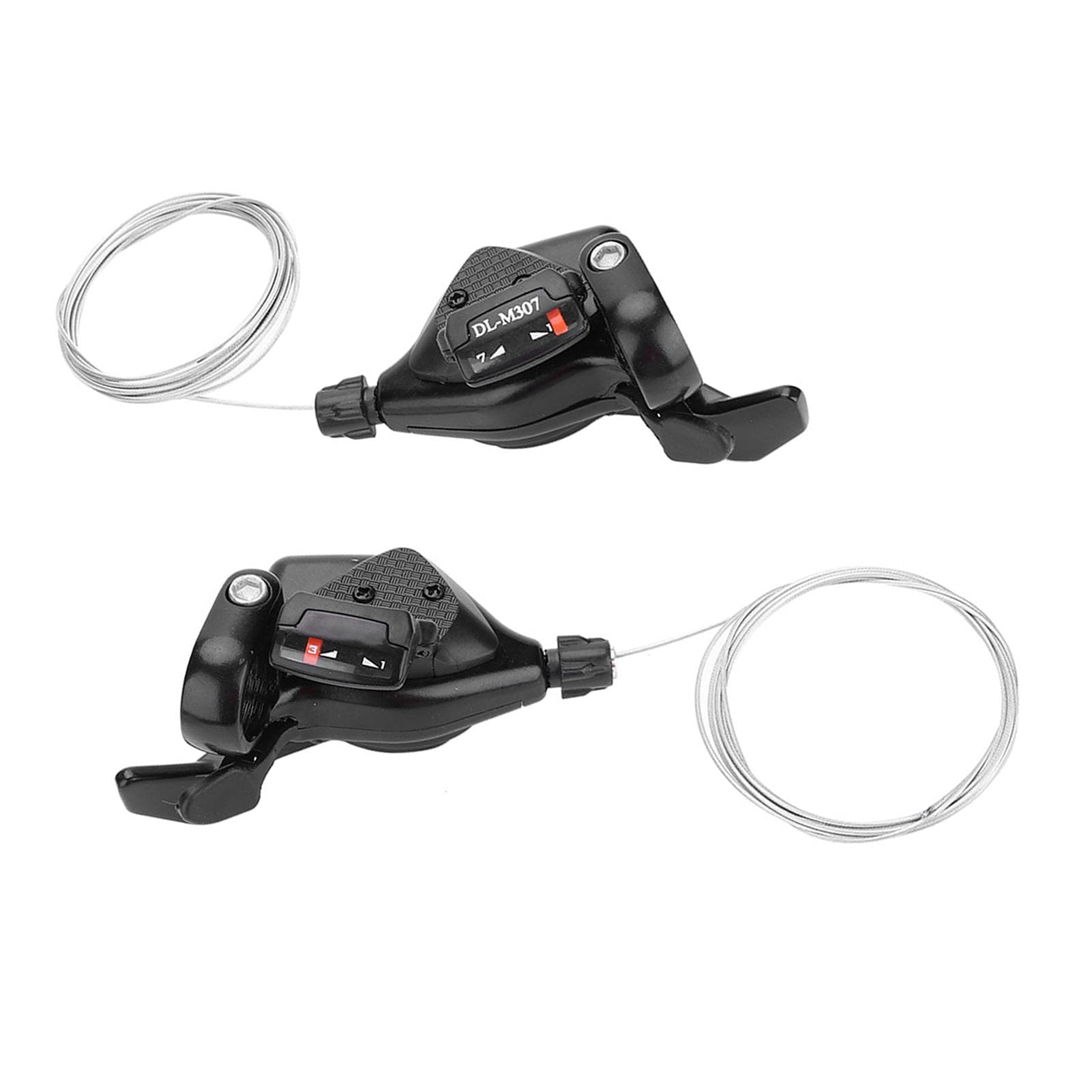 1 Pair Triple Speed Bicycle Gear Shift Derailleur LeftRight Shifter (3x7Speed)