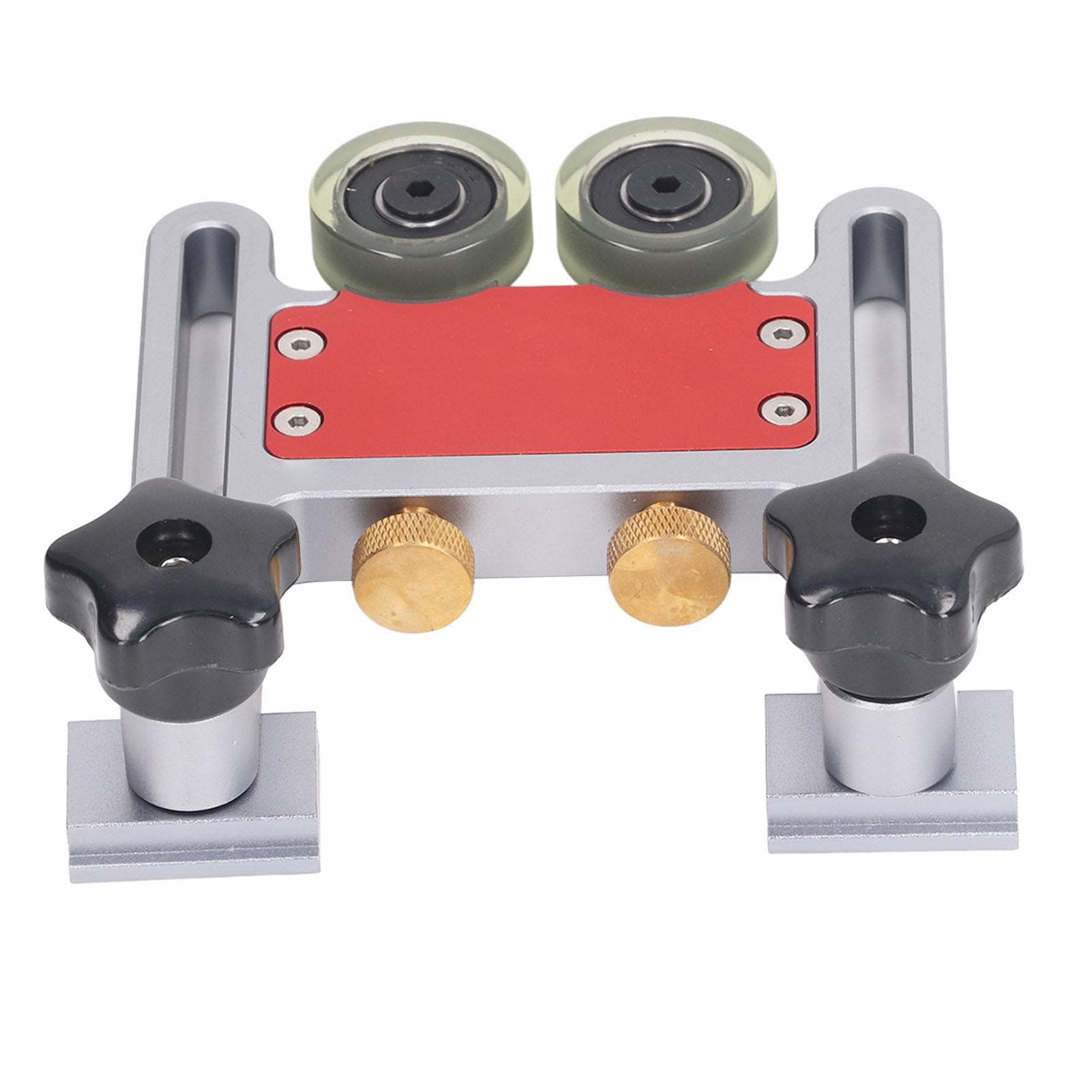 Adjustable Multi Purpose Dual Bearing Roller Aluminum Alloy Table Saw Feeding Guide Roller