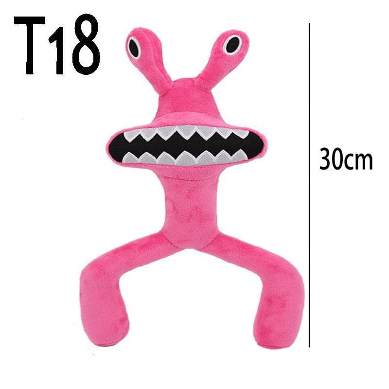Rainbow Friends roblox Plush Toy Cartoon Game Character Doll Kawaii Blue Monster Soft Stuffed Animal Toys for Children Christmas Gifts