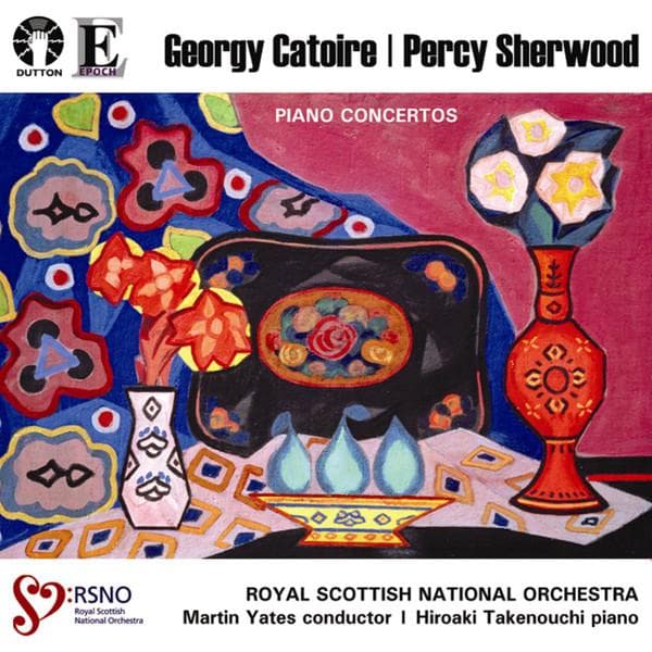 CD CATOIRE, G. - Catoire/Sherwood: Piano Concer CDLX7287 Dutton Epoch 2012 UK Classical Used