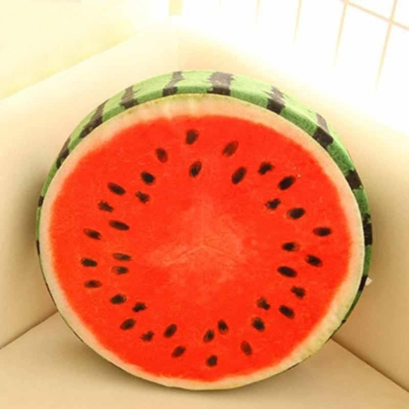 New New Individuality creative 3d fruit cushion cushion pillow stuffed birthday girl kiwi sofa pillows on children's day