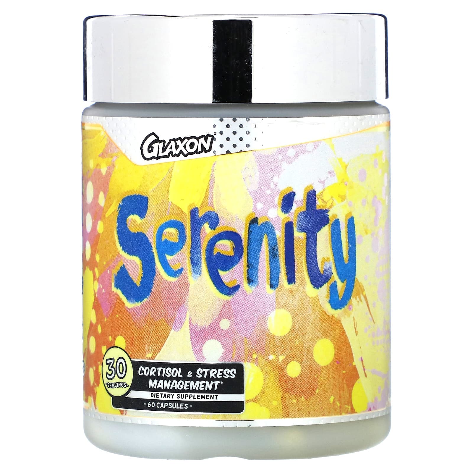 Glaxon, Serinity, Cortisol and Stress Management, 60 Capsules