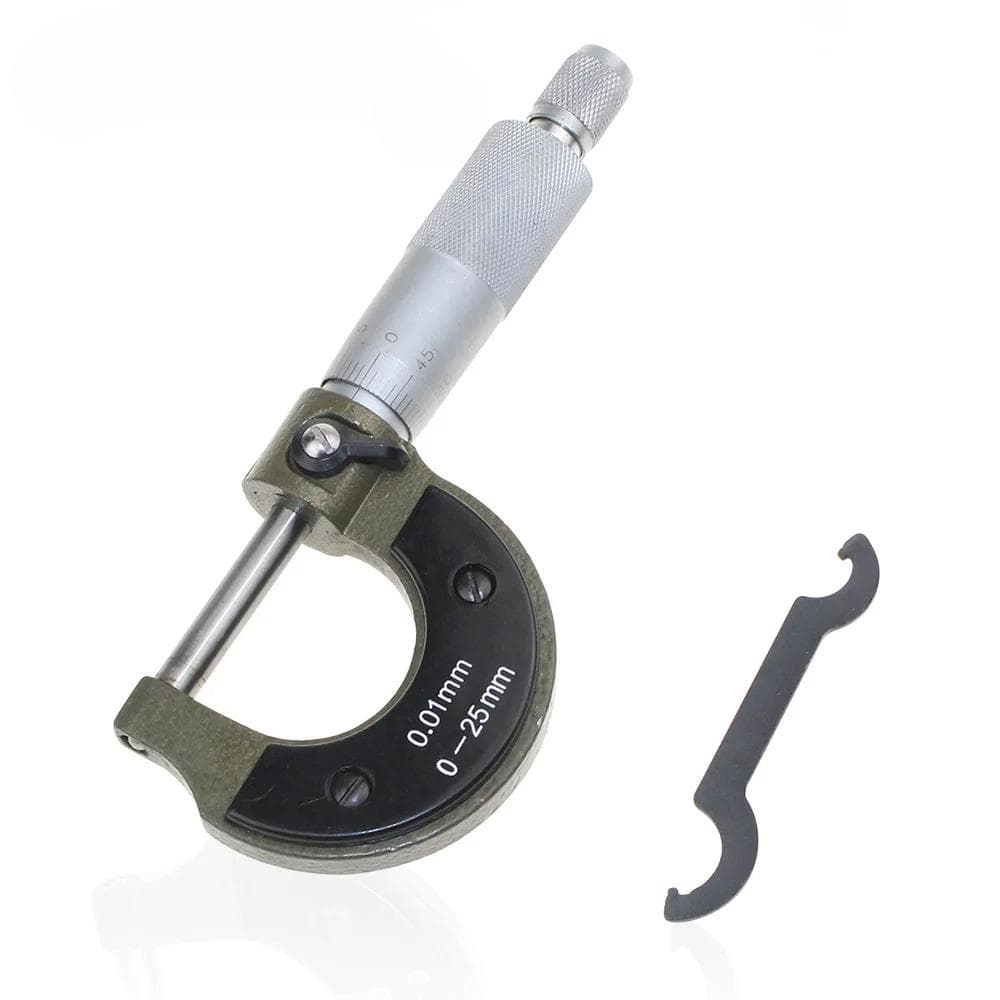 World Wholesale Outside Micrometer 0-25mm / 0.01mm Gauge Vernier Caliper Measuring Tools With Box 0-25mm