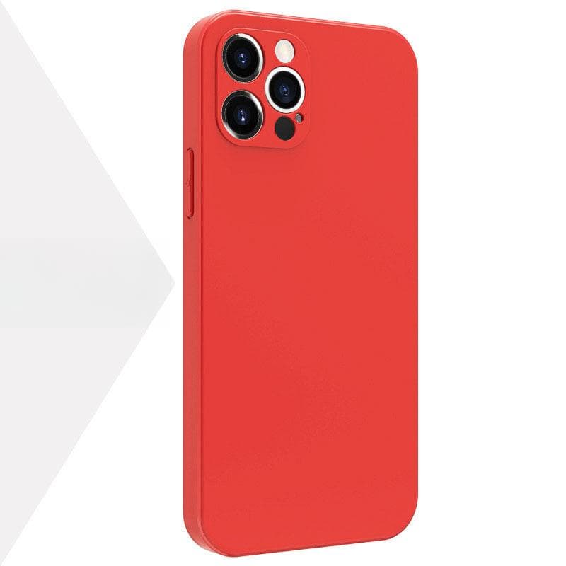 Applicable To Apple 16 Mobile Phone Case IPhone 13 Rubik's Cube Straight Edge Apple 12 All-inclusive Anti-fall 14 Solid Color 15 Protection Case iPhone 6Plus/6sPlus