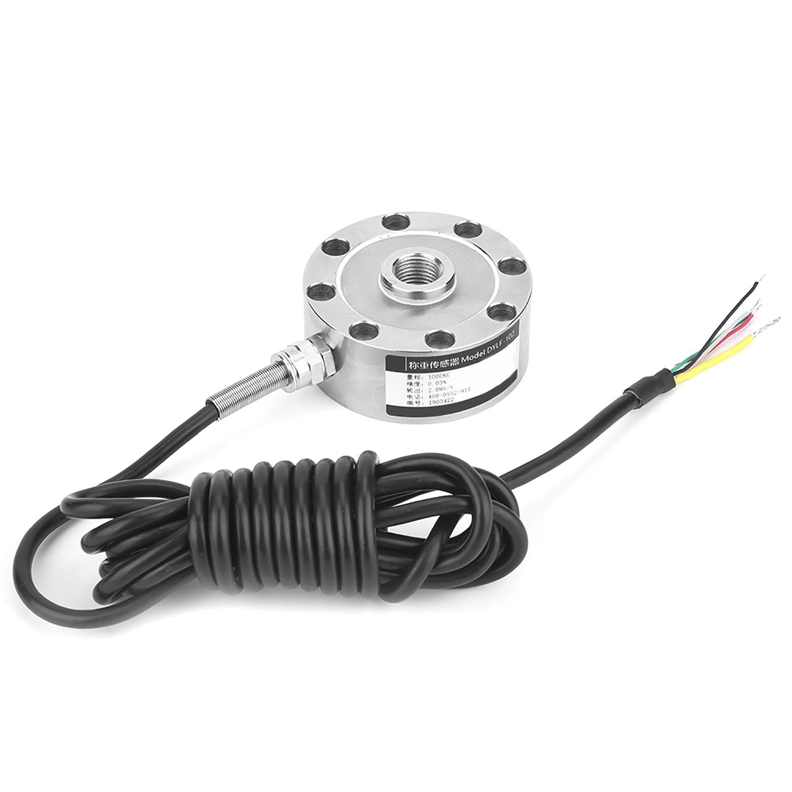 DYLF102 Spoke Type Load Cell Weighing Sensor Pull Rod Pressure Tension Sensor 0~1000kg