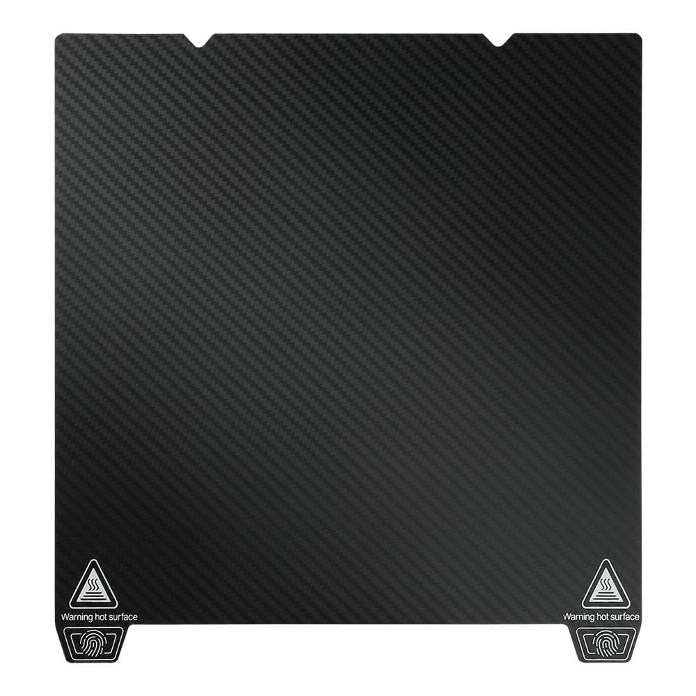 Creality K1 Max DualSided Printing Platform Board Kit (Without soft magnetic sticker) Glossy PET 0 black