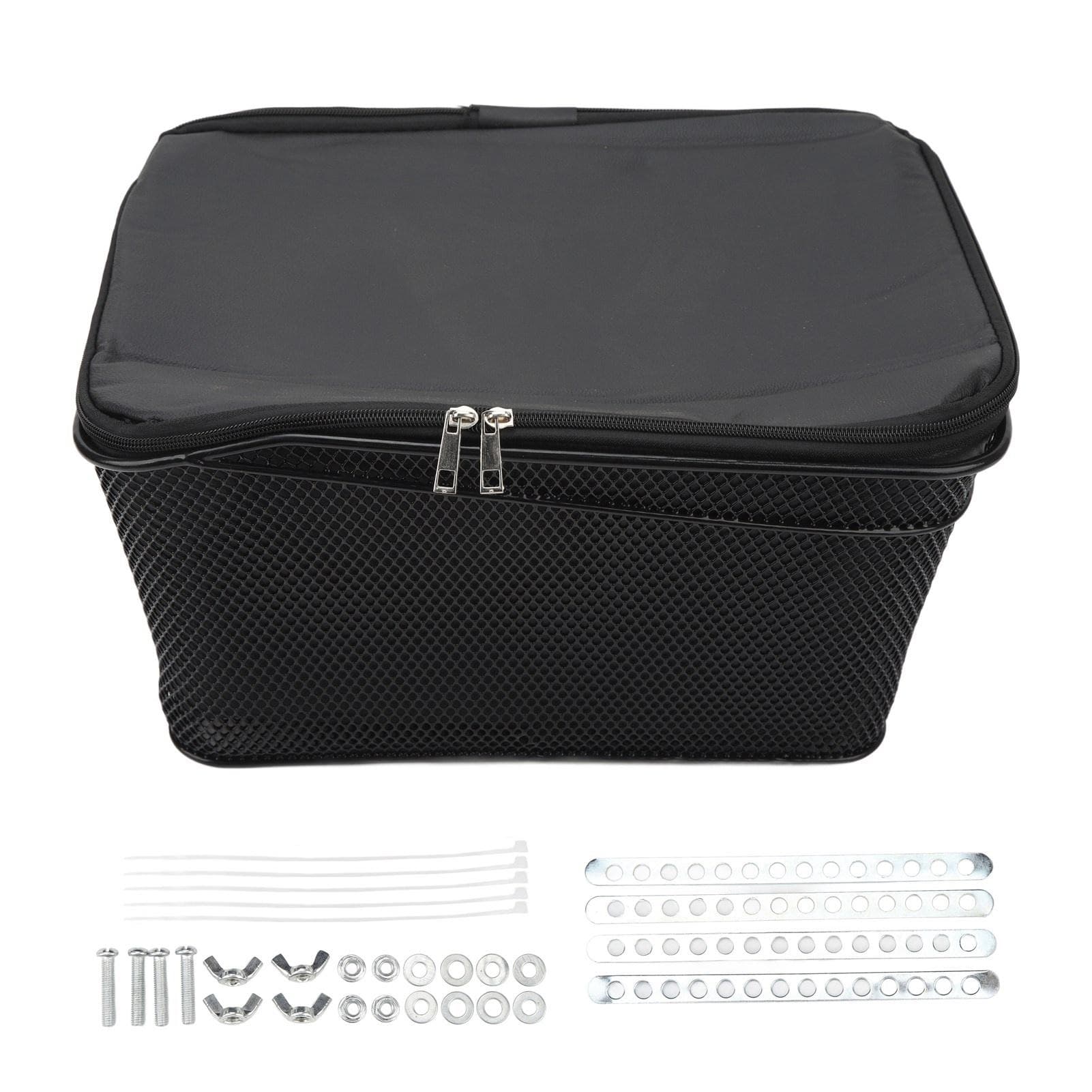 Rear Bike Basket 20L Capacity 20kg Bearing Waterproof Rack Storage Bag for Outdoor
