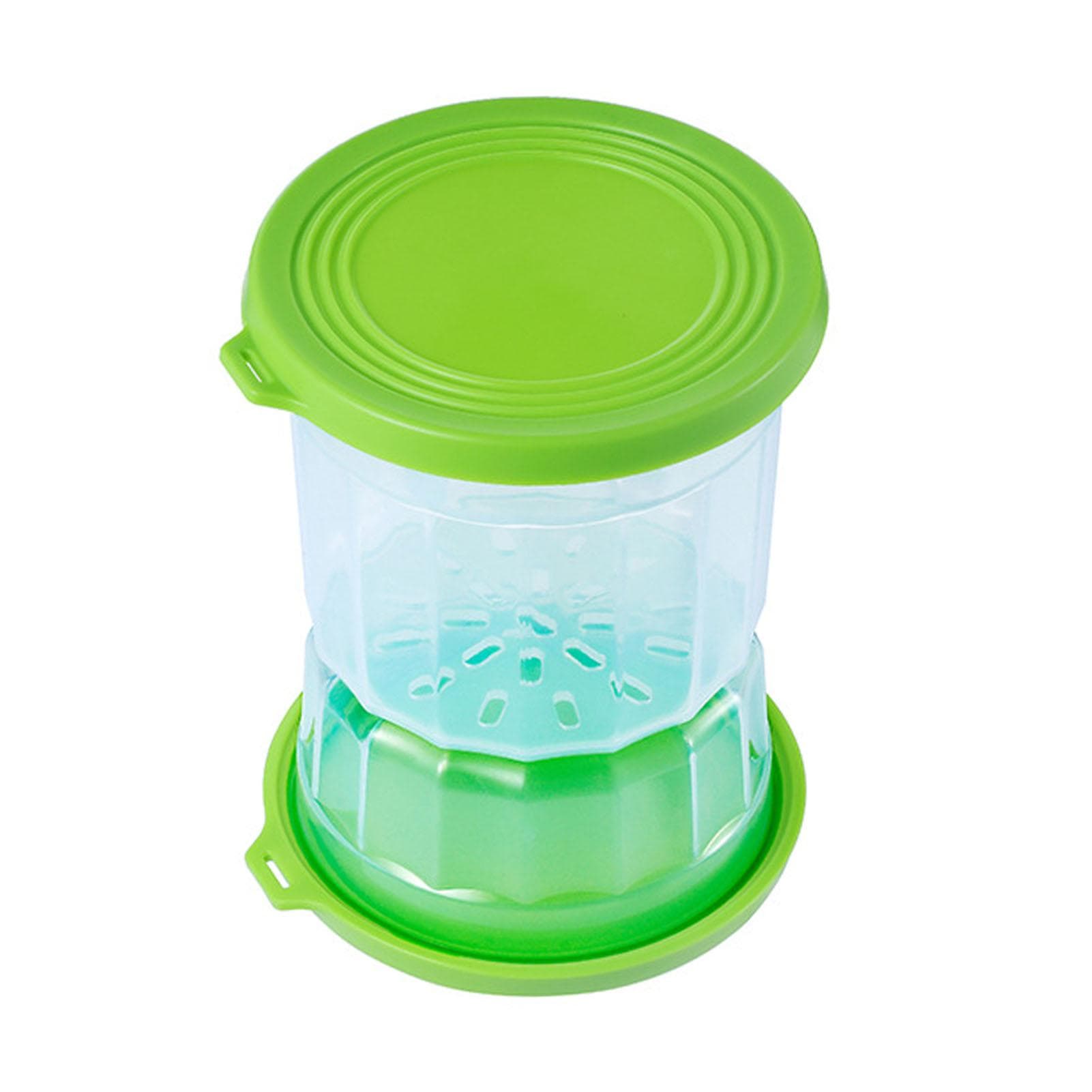 Pickle Jar Olive Hourglass Jar Airtight Pickle Juice Separator Jar Pickle Flip Jar for Gherkin