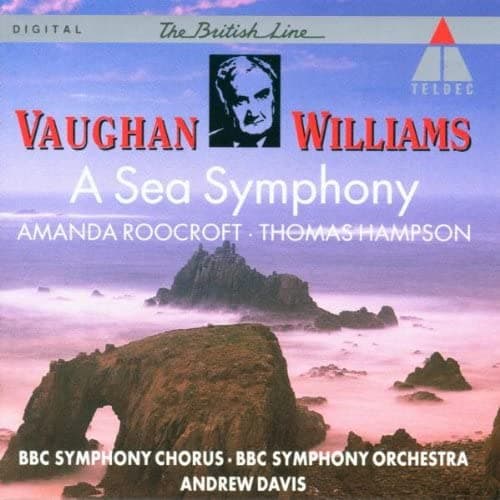 CD VAUGHAN WILLIAMS, ROOCROFT, HAMPSON - V 4509945502 TELDEC 1995 Japan Classical Used