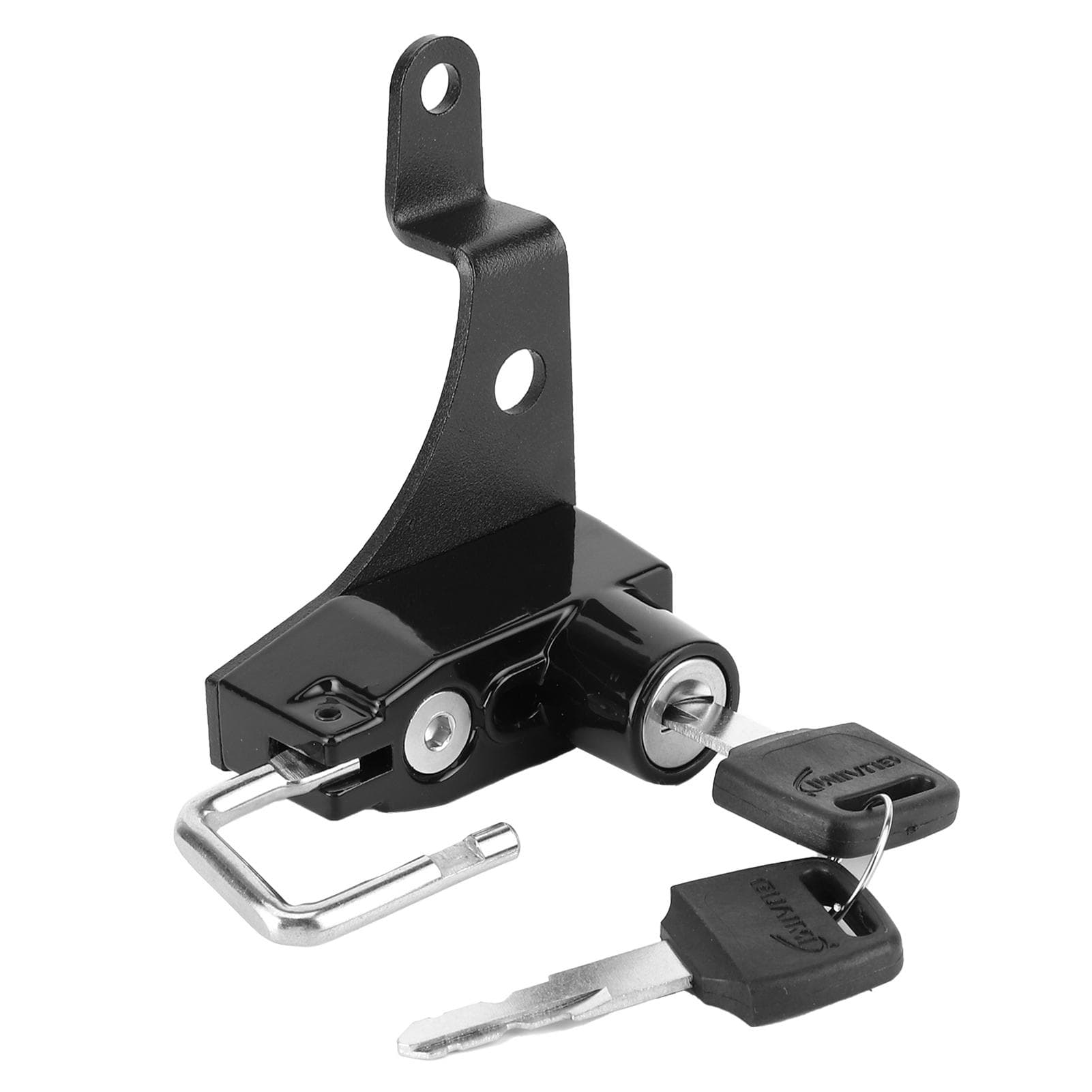 Motorcycle Helmet Lock AntiTheft Motorbike Helmet Lock Kit Fit for Suzuki SV650