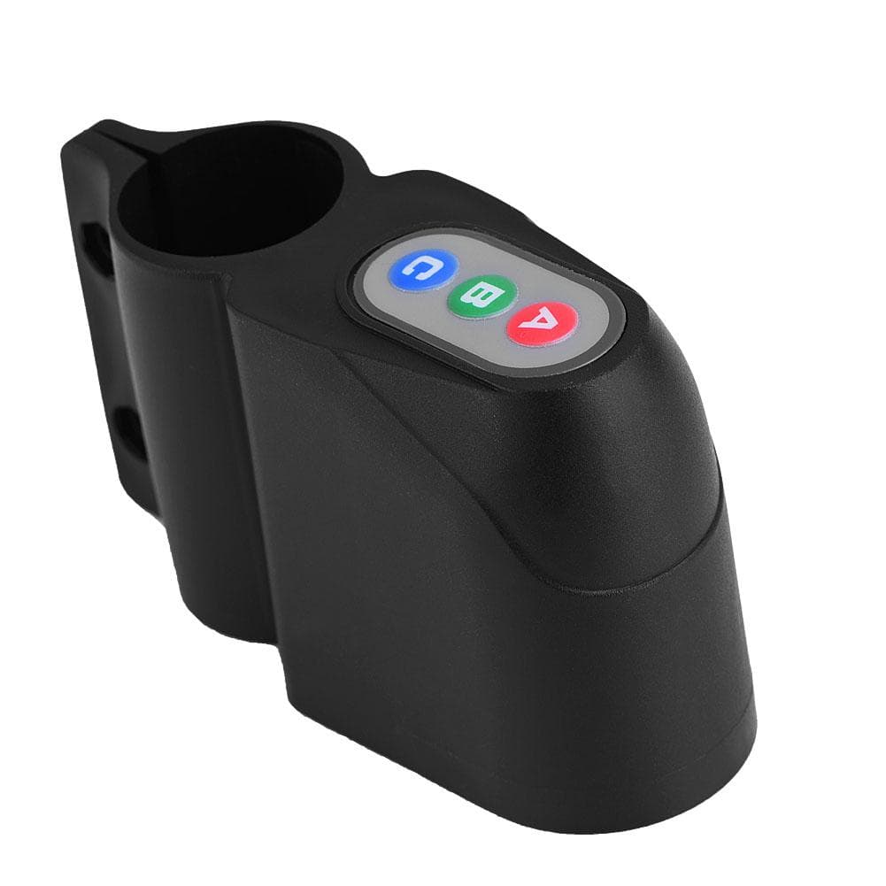 Black Cycling Bicycle Anti theft Safety 4digit Code Lock Security Alarm Tool