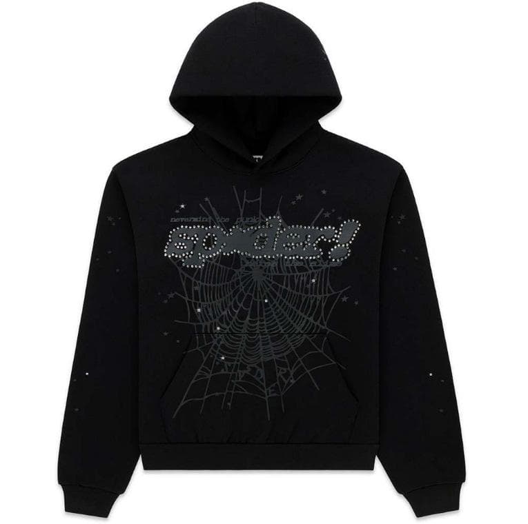 High-Quality 420G Sp5der Hoodie: Trendy European & American Sweatshirt M
