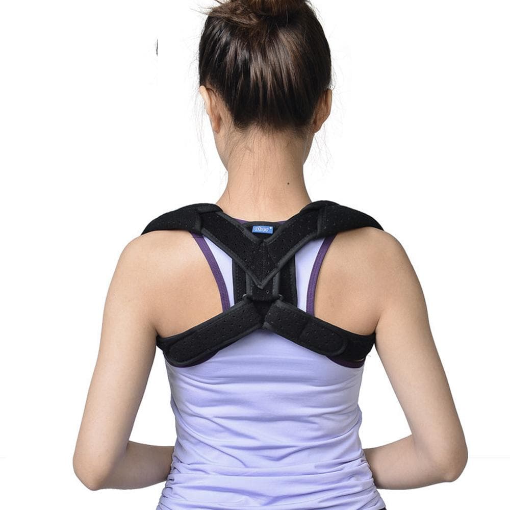 Adjustable Clavicle Posture Corrector for Men Women Upper Back Brace Shoulder Lumbar Support Belt Posture Correction L