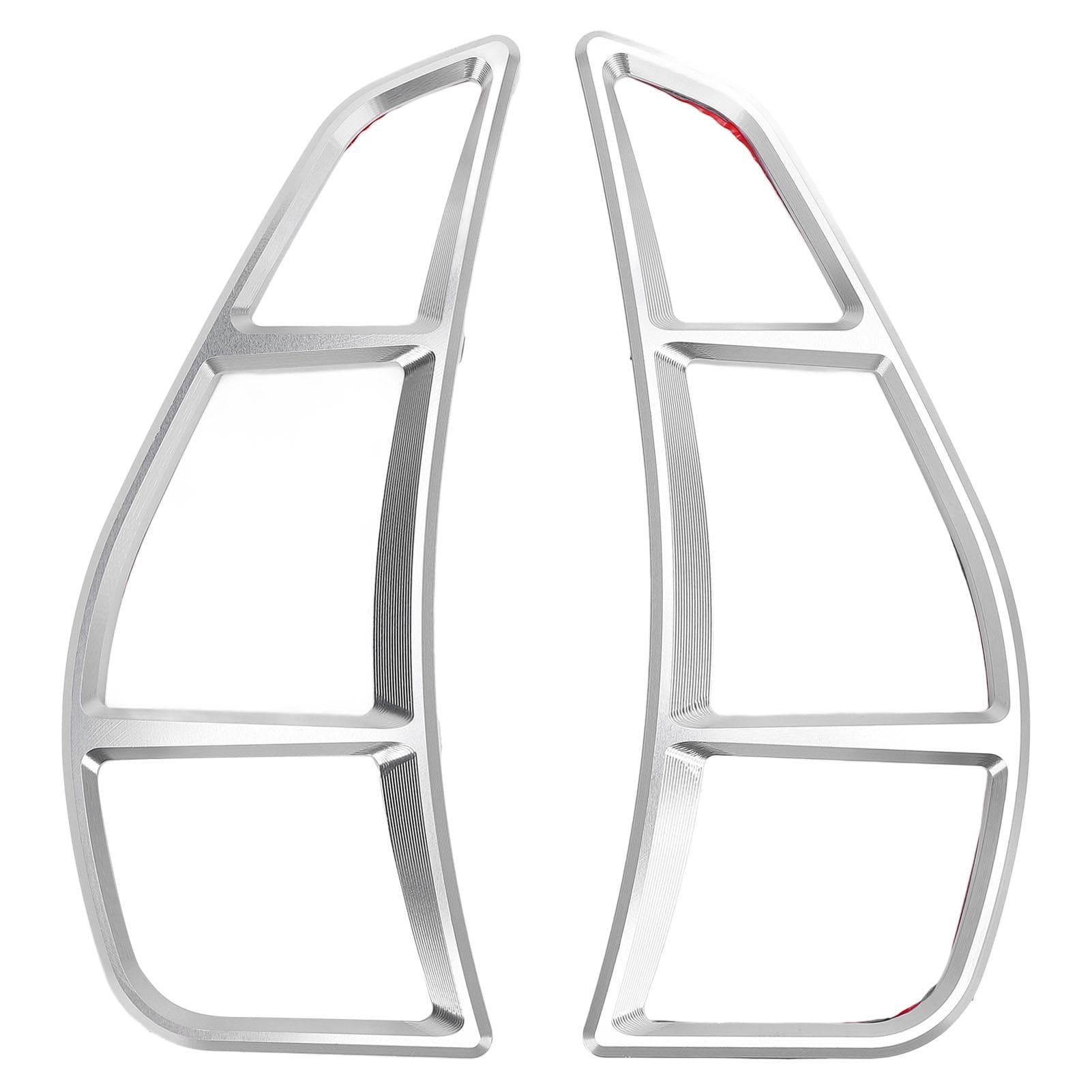 1 Pair Motorcycle Radiator Grille Guard Aluminum Alloy Motorbike Radiator Protective Cover for GTS silver