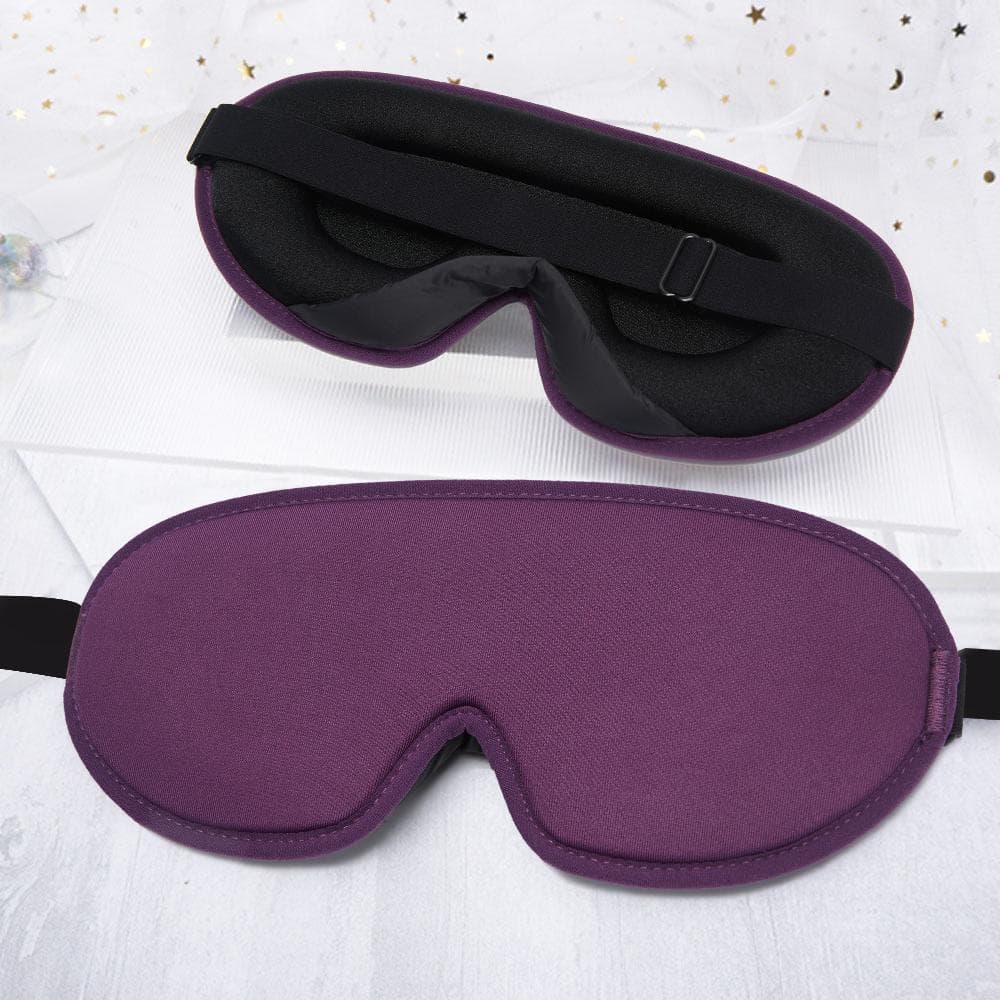 Silk Sleeping Mask Soft Smooth Sleep Mask For Eyes Travel Shade Cover Rest Relax Sleeping Blindfold Eye Cover Sleeping Aid MYY 1pc silk mask purple