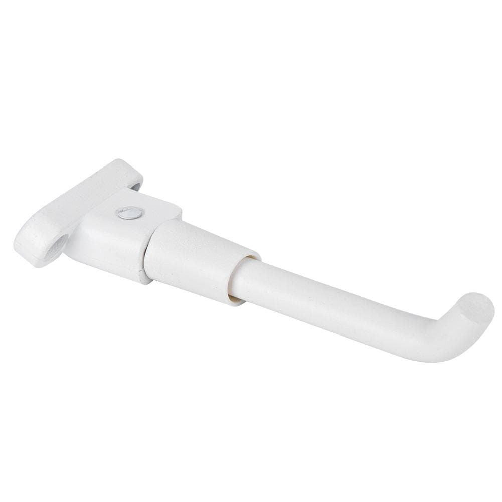 Aluminum Alloy White Kickstand Foot Side Support Stand for XIAOMI M365 Electric Scooter
