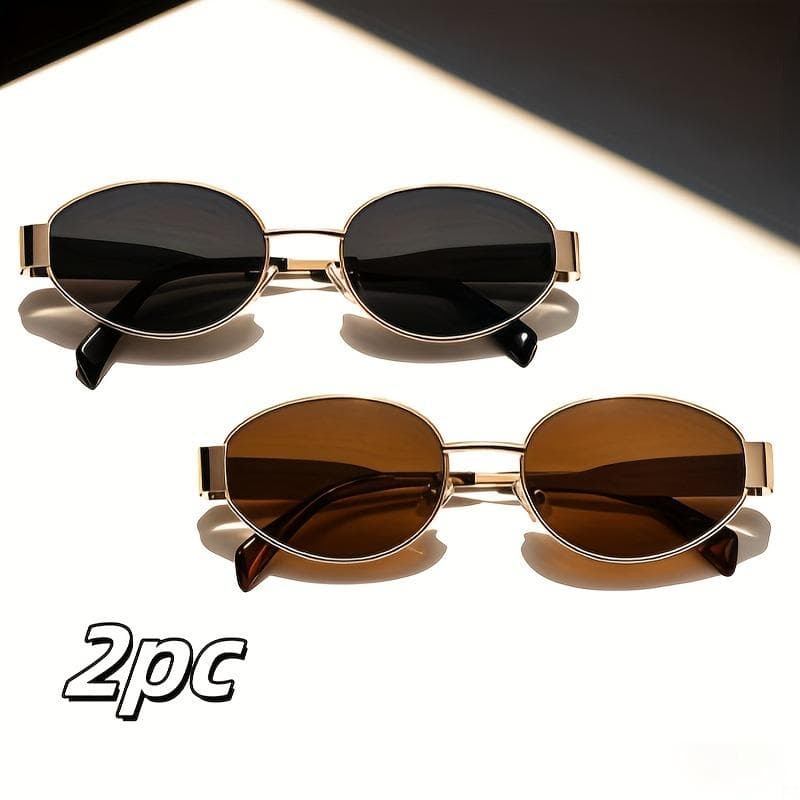 1/2 Piece Set Fashionable Trendy Glasses for Women Perfect Summer Outings Vacations Outdoor Stylish Accessories