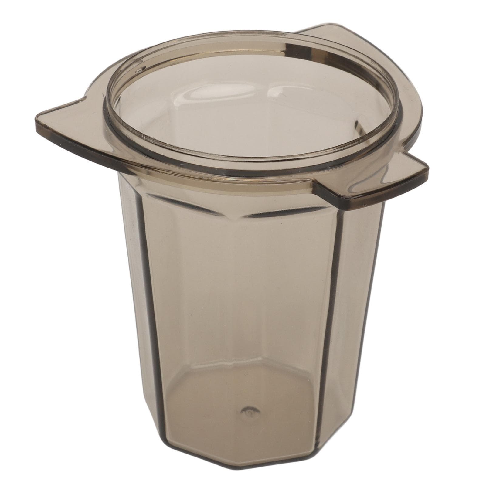 51mm Coffee Dosing Cup 100ml Coffee Powder Feeder Sniffing Mug Thickened PC Anti Static Transparent Gray