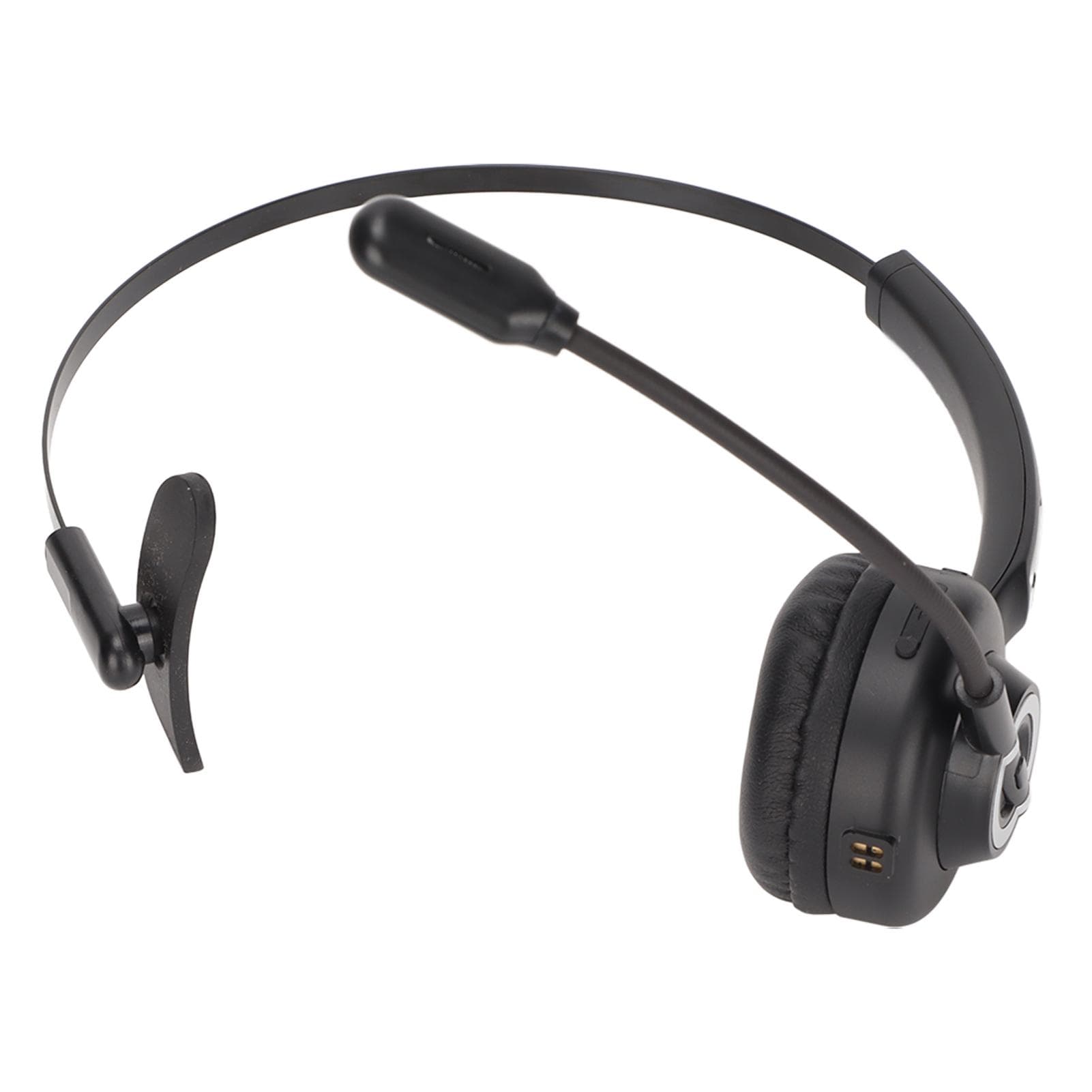 Call Center Headset Noise Reduction Rechargeable Mute Function Bluetooth Business Headphone with