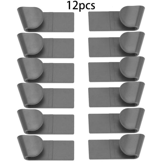 1/2/12Pcs Pot Rack Wall-Mounted Self-Adhesive Household Kitchen Storage Holder Pan Lid Organizer Pot Cover Rack Organizer