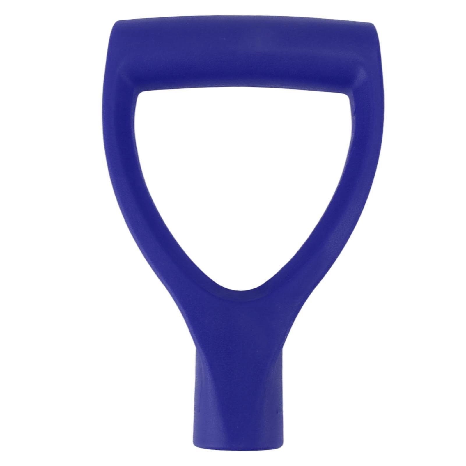Shovel Handles D Type 32mm ID Plastic Quick Installation Snow Shovel Handle for Digging Raking Tool dark blue