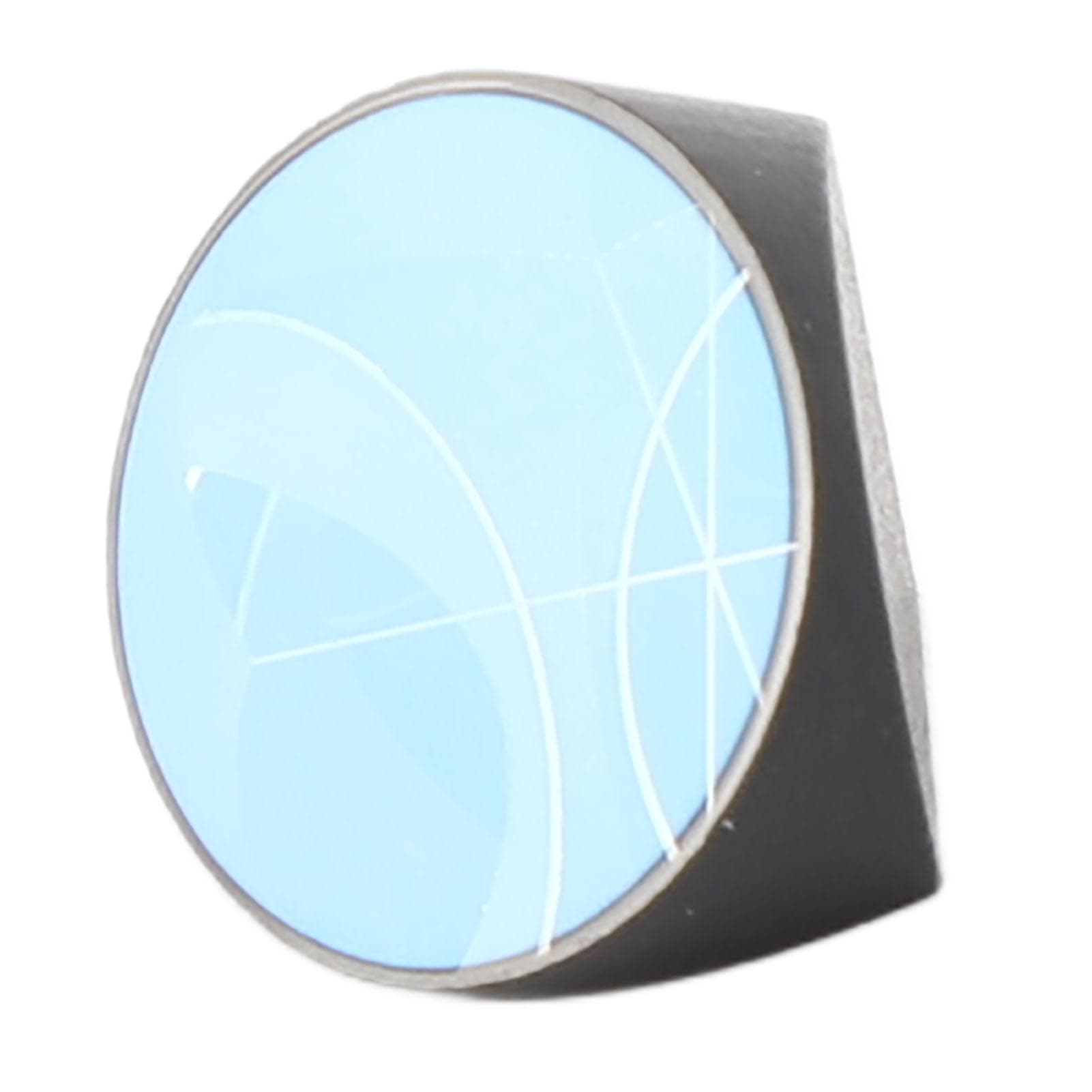 Corner Cube Prism Optical Glass Excellent Transparency Total Station Prism 17.8mm Diameter