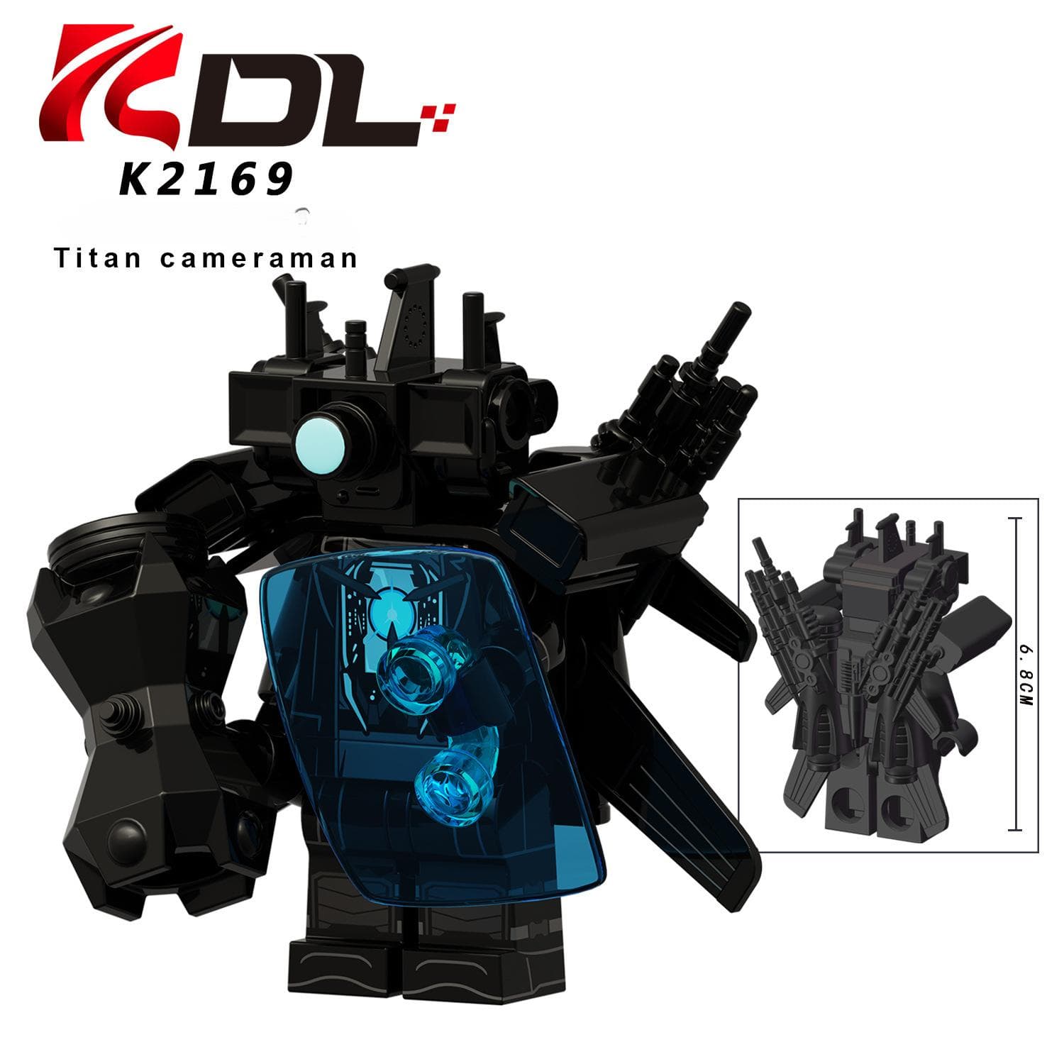 KDL825 UFO Building Blocks Titan TVman Cameraman Speakman Monitorman Gman Detainer Astro Figures Bricks Toys
