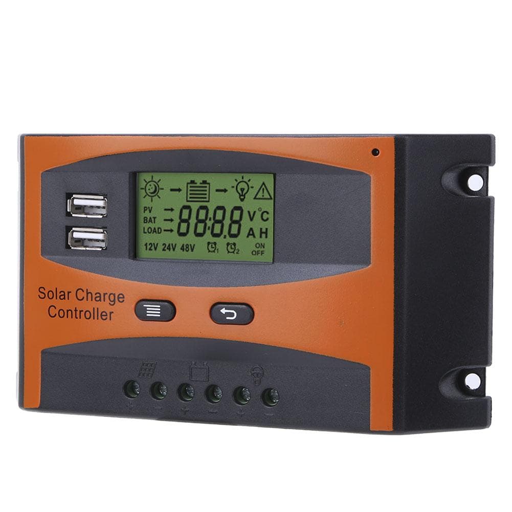 PWM Solar Charge Controller Automatic Identification 1224V Solar Panel Regulator 20A