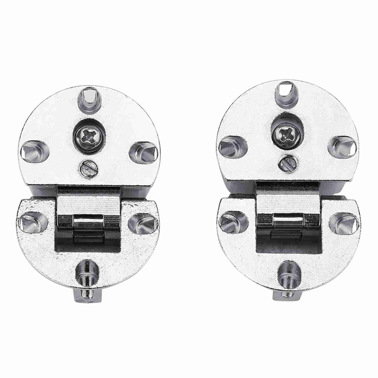 2Pcs 90 Degree Zinc Alloy Door Flap Hinges Kitchen Bedroom Cupboard Cabinet Furniture Hardware