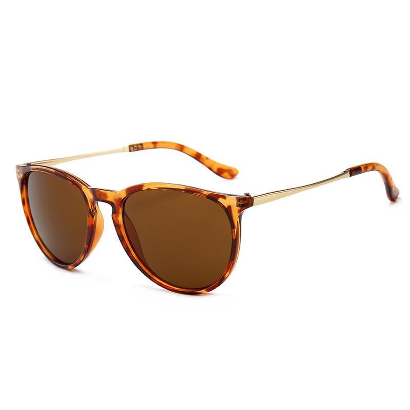 European American New Style Frog Glasses Semi Metal Sunglasses Fashion Big Frame Street Photography